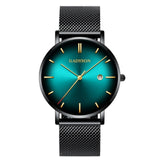Men Watch New Fashion Contrast Pointer Quartz Concept Cat Eye Gradient Men Watch Erkek Kol Saat Reloj Mujer