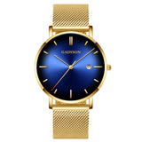 Men Watch New Fashion Contrast Pointer Quartz Concept Cat Eye Gradient Men Watch Erkek Kol Saat Reloj Mujer