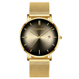 Men Watch New Fashion Contrast Pointer Quartz Concept Cat Eye Gradient Men Watch Erkek Kol Saat Reloj Mujer
