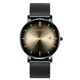 Men Watch New Fashion Contrast Pointer Quartz Concept Cat Eye Gradient Men Watch Erkek Kol Saat Reloj Mujer