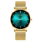 Men Watch New Fashion Contrast Pointer Quartz Concept Cat Eye Gradient Men Watch Erkek Kol Saat Reloj Mujer
