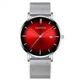 Men Watch New Fashion Contrast Pointer Quartz Concept Cat Eye Gradient Men Watch Erkek Kol Saat Reloj Mujer