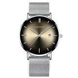 Men Watch New Fashion Contrast Pointer Quartz Concept Cat Eye Gradient Men Watch Erkek Kol Saat Reloj Mujer