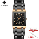 Relogio Masculino WWOOR Gold Watch Men