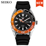 seiko watch men 5 automatic watch Luxury Brand Waterproof Sport Wrist Watch Date mens watches diving watch relogio masculino SRP