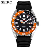 seiko watch men 5 automatic watch Luxury Brand Waterproof Sport Wrist Watch Date mens watches diving watch relogio masculino SRP