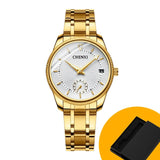 CHENXI Gold Wrist Watch Men Watches Lady Top Brand Luxury Quartz Wristwatch For Lover&#39;s Fashion Dress Clock Relogio Masculino