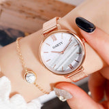 Gaiety LuxuryWomen Rose Gold Watch