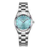 CHRONOS Women Luxury Rhinestone Stainless Steel Quartz Watch