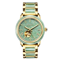 Gezfeel Jade Watch Luxury Men Mechanical Watch