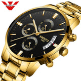 NIBOSI Relogio Masculino Men Watches Luxury Famous Top Brand Men&#39;s Fashion Casual Dress Watch Military Quartz Wristwatches Saat