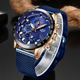 LIGE Fashion Mens Watches Top Brand Luxury Wrist Watch