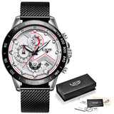 LIGE Fashion Mens Watches Top Brand Luxury Wrist Watch