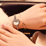 Small Gold Bangle Bracelet Luxury Watch