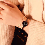 Small Gold Bangle Bracelet Luxury Watch