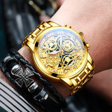 NEKTOM 2020 Men Gold Watch