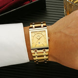 Relogio Masculino WWOOR Gold Watch Men