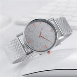 Watch Women Dress Stainless Steel Band