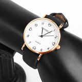 Women Watches Simple Vintage Small Dial Watch Sweet Leather Strap