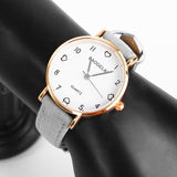 Women Watches Simple Vintage Small Dial Watch Sweet Leather Strap