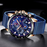 LIGE Fashion Mens Watches Top Brand Luxury Wrist Watch