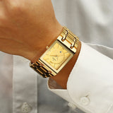 Relogio Masculino WWOOR Gold Watch Men