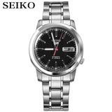 Seiko 5 Automatic Blue Dial Stainless Steel Men's Watch made in Japan SNKC51J1 SNKC55J1 SNKC57J1