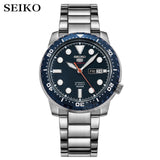 seiko watch men 5 automatic watch Luxury Brand Waterproof Sport Wrist Watch Date mens watches diving watch relogio masculino SRP