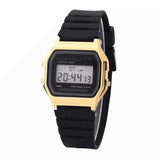 Rose Gold Silver Watches Men Women Electronic Digital Display Retro Style Clock Men&#39;s Relogio Masculin Reloj Hombre homme