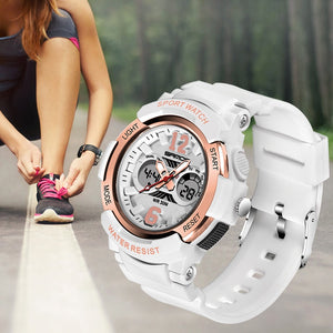 Fashion New Women Sports Watch G Waterproof Digital LED Ladies Shock Military Electronic Army Wristwatch Clock Girl Reloj Watch