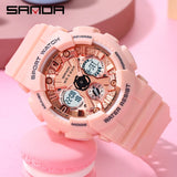 Fashion New Women Sports Watch G Waterproof Digital LED Ladies Shock Military Electronic Army Wristwatch Clock Girl Reloj Watch