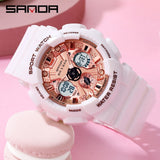 Fashion New Women Sports Watch G Waterproof Digital LED Ladies Shock Military Electronic Army Wristwatch Clock Girl Reloj Watch