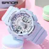 Fashion New Women Sports Watch G Waterproof Digital LED Ladies Shock Military Electronic Army Wristwatch Clock Girl Reloj Watch