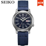 seiko watch men 5 automatic watch top brand luxury Waterproof Sport men watch mechanical clocks army watch relogio SNK803K2