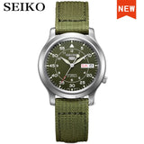 seiko watch men 5 automatic watch top brand luxury Waterproof Sport men watch mechanical clocks army watch relogio SNK803K2