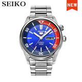 seiko watch men 5 automatic watch Top Luxury Brand Waterproof Sport Clock Wrist Watch Mens Watches set relogio masculino SRPB15J