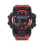 Outdoor 30M Waterproof Sports Men Watch Couple Fashion Popular Men&#39;s Multi-Functional LED Electronic Watchs For G Style Shock