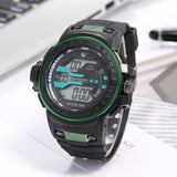 Outdoor 30M Waterproof Sports Men Watch Couple Fashion Popular Men&#39;s Multi-Functional LED Electronic Watchs For G Style Shock