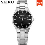 seiko watch men watch top brand luxury Waterproof Sport men watch quartz army watch relogio SKS471J1