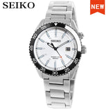 seiko watch men watch top brand luxury Waterproof Sport men watch quartz army watch relogio SKS471J1