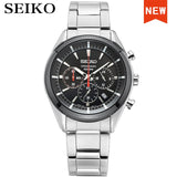 seiko watch men watch top brand luxury Waterproof Sport men watch quartz army watch relogio SKS471J1