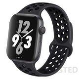 Silicone Strap For Apple Watch band 44mm 40mm 45mm 41mm 38mm 42mm 44 42 38 40 45 mm watchband bracelet iWatch serie 3 4 5 6 se 7