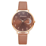 Women Fashion White Watch Quartz Leather Ladies Wristwatches 2022 New Brand Simple Number Dial Woman Clock Montre Femme