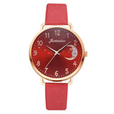 Women Fashion White Watch Quartz Leather Ladies Wristwatches 2022 New Brand Simple Number Dial Woman Clock Montre Femme