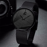 reloj hombre Watches Mens 2022 Minimalist Men&#39;s Fashion Ultra-thin Watch Simple Men Business Quartz Wristwatch relogio masculino