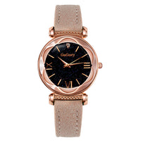 2022 Women Watch Fashion Stars Luminous Charming Little Point Frosted Belt Watch Dotted with Roman Scale Luxury Women Casual