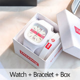 Simple Women Fashion Watches 2022 Ulzzang Brand Square Female Quartz Wristwatches Drop Shipping Sport Clock Relogio Feminino