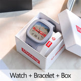 Simple Women Fashion Watches 2022 Ulzzang Brand Square Female Quartz Wristwatches Drop Shipping Sport Clock Relogio Feminino